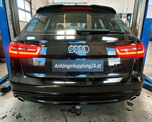 Nachrüstung einer Original schwenkbare Anhängerkupplung am Audi A6 Avant C7