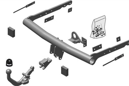 BRINK Anhängevorrichtung für BJ 2006 - 2015 abnehmbar