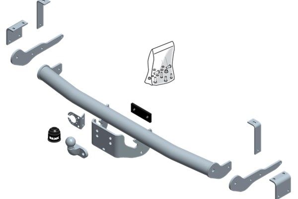 BRINK Anhängevorrichtung für BJ 2008 - 2021