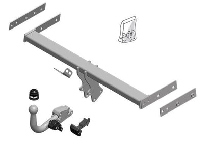 BRINK Anhängevorrichtung für BJ 2010 - 2018 abnehmbar