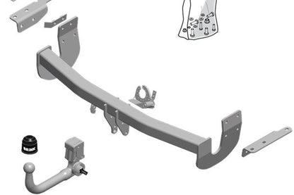 BRINK Anhängevorrichtung für BJ 2014 abnehmbar