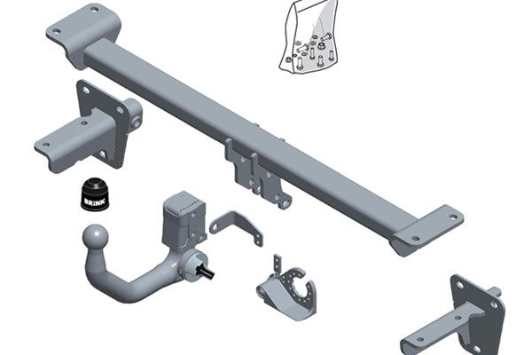 BRINK Anhängevorrichtung für BJ 2019 abnehmbar