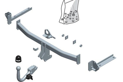 BRINK Anhängevorrichtung für BJ 2012 - 2016 abnehmbar
