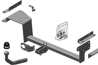BRINK Anhängevorrichtung für BJ 2002 - 2010 starr