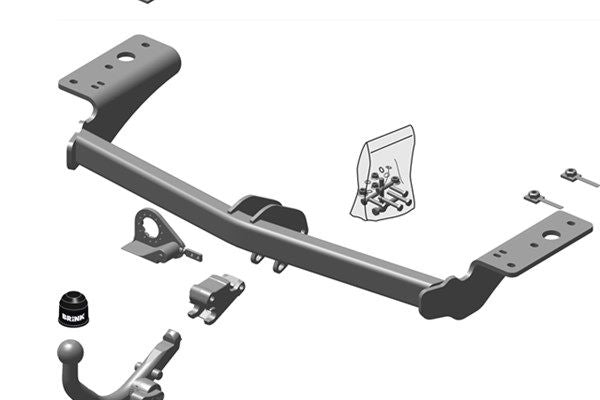 BRINK Anhängevorrichtung für BJ 2004 - 2012 abnehmbar