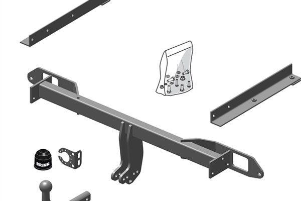 BRINK Anhängevorrichtung für BJ 2009 - 2015 starr