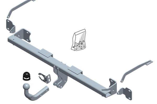 BRINK Anhängevorrichtung für BJ 2013 - 2022 starr