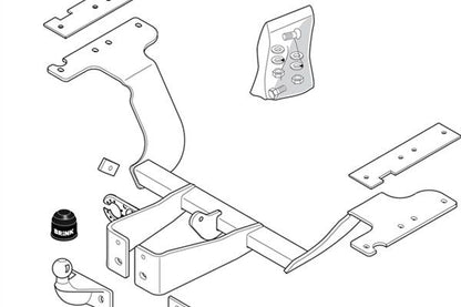 BRINK Anhängevorrichtung für BJ 2001 - 2007