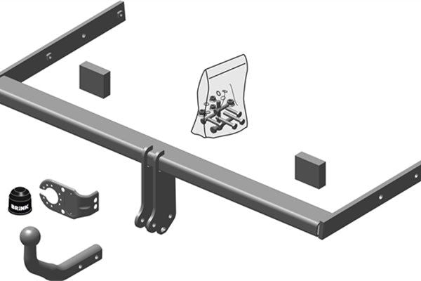 BRINK Anhängevorrichtung für BJ 2008 - 2015 starr