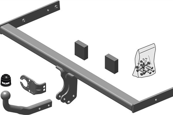 BRINK Anhängevorrichtung für BJ 2004 - 2013 starr
