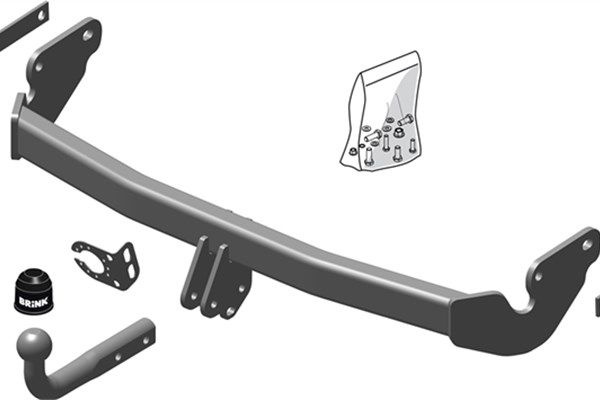 BRINK Anhängevorrichtung für BJ 2006 - 2017 starr