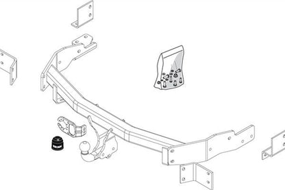 BRINK Anhängevorrichtung für BJ 2002 - 2011 starr