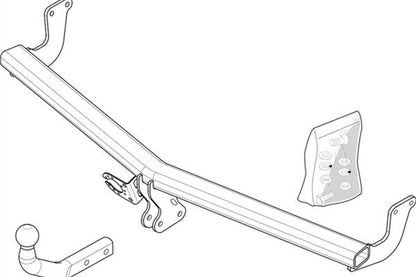 BRINK Anhängevorrichtung für BJ 2009 - 2019 starr