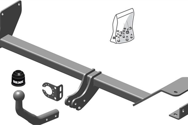 BRINK Anhängevorrichtung für BJ 2011 - 2017 starr
