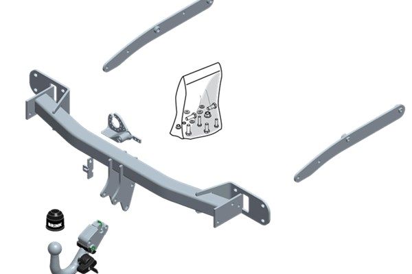 BRINK Anhängevorrichtung für BJ 2008 - 2015 abnehmbar