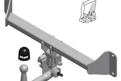BRINK Anhängevorrichtung für BJ 2010 - 2018 abnehmbar