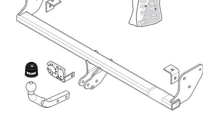 BRINK Anhängevorrichtung für BJ 2006 - 2012 starr
