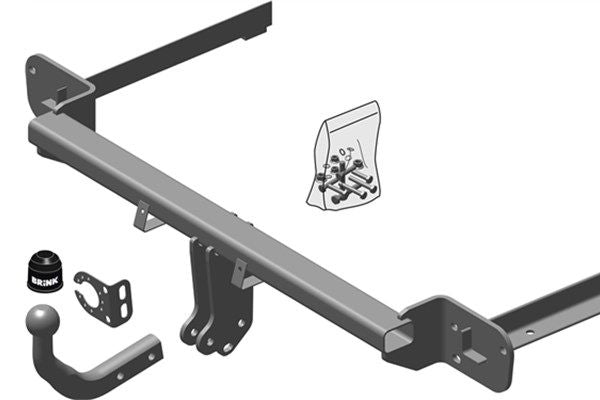 BRINK Anhängevorrichtung für BJ 2006 - 2019 starr
