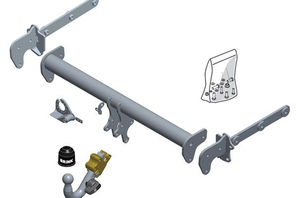BRINK Anhängevorrichtung für BJ 2015 abnehmbar